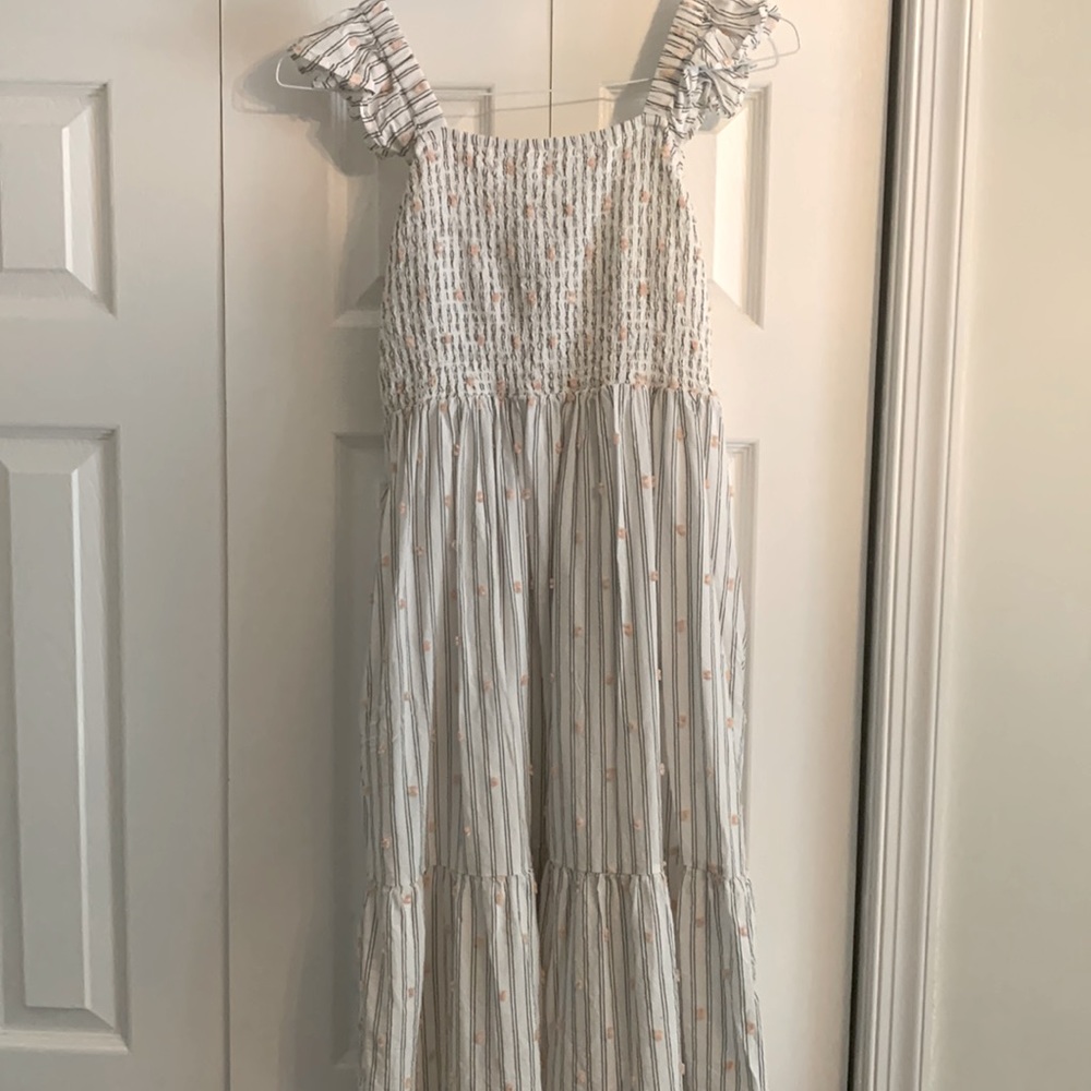 Loft white dress